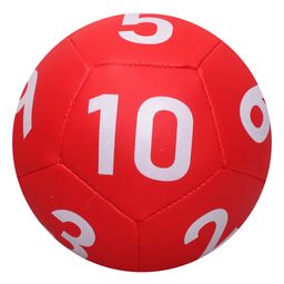 Actonn Soft Football Number Print - Red-17