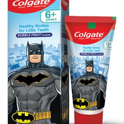 Colgate Kids Toothpaste Gentle Protection Batman Bubble Fruit Flavour- 80 g-7