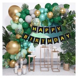 Bubble Trouble Jungle Theme Birthday Party Decorations Items - Pack of 56 Pieces-image-97
