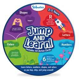 Skillmatics Flash Cards for Toddlers Jump & Learn Letters Numbers Shapes & Colours Preschool Learning, Travel Toys Gifts for Kids Ages 2 to 5-24