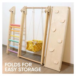 Curious Cub 4 in 1 Jungle Gym-Multi Colour image 2