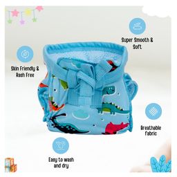 Adore Insta Dry Baby Cloth Tie Knot Langot/ Nappies - 4- 8 Months-Holds up to 2* Pees image 2