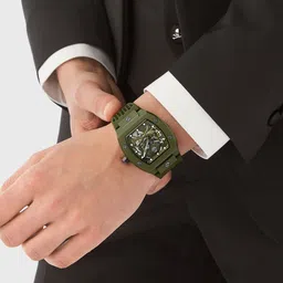 PHILIPP PLEIN Men Printed Analogue Bioceramic Automatic Watch PWVBA0223 image 5