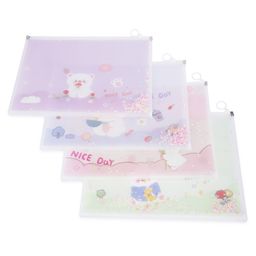 Skoolster documents folder/Envelopes, Pack of 4, A5 size,With zipper closure, For school, home & office use | Multipurpose use for students image 4