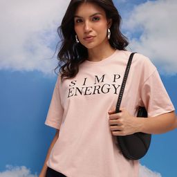CORSICA Typography Printed Casual T-shirt-image-89