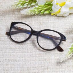 Ted Smith Blue Round Unisex Eyewear Frames image 5