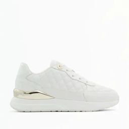 Aldo Women's White Sneakers-14