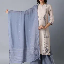 W Light Blue Dupatta-picture-20