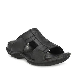 Hitz Men's Black Casual Sandals-image-91