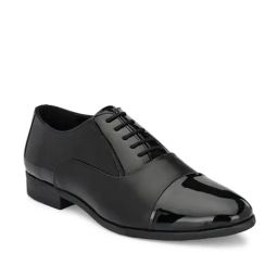 San Frissco Men's Black Oxford Shoes-picture-29