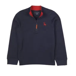 Plum Tree Kids Navy Printed Sweatshirt-image-42