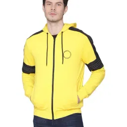 Antony Morato Yellow Cotton Slim Fit Hooded Sweatshirt-picture-20