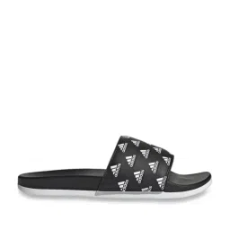 Adidas Men's ADILETTE COMFORT Unisex Charcoal Black Slides-picture-1