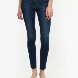 Levi's Dark Indigo High Rise Jeans-image-27