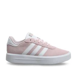 Adidas Women's COURT PLATFORM Pink Skateboarding Shoes-image-51