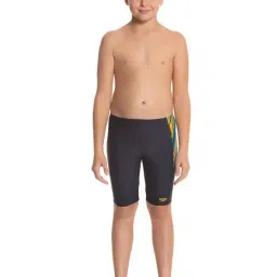 Speedo Kids Black Solid Jammers-image-64