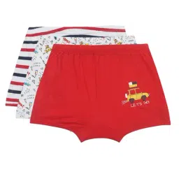 Bodycare Kids Assorted Printed Shorts (Pack Of 3)-image-50