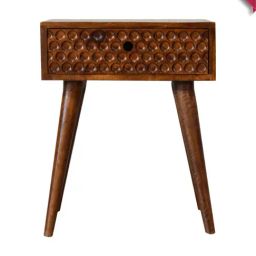 Artisan Furniture Torun Solid Brown Mango Wood Side Table-image-26