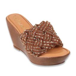 Catwalk Women's Brown Casual Wedges-image-66