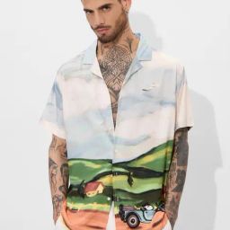 The Souled Store Multi Viscose Regular Fit Print Shirts-image-103