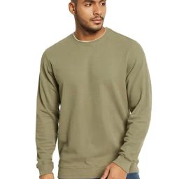 Octave Light Olive Regular Fit Sweatshirt-picture-14