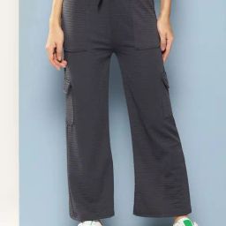 Aarika Girls Grey Solid Pants-image-52