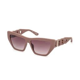 Guess GUS001115658FSG Brown UV Protected Cat Eye Sunglasses for Women-14