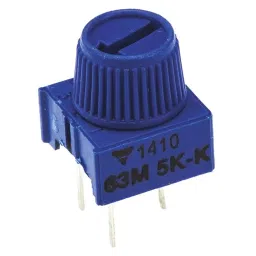 Vishay Through Hole Trimmer Potentiometer 500 mW Power 5 kΩ Resistance Pin Terminal, M63M502KB30T607-image-68