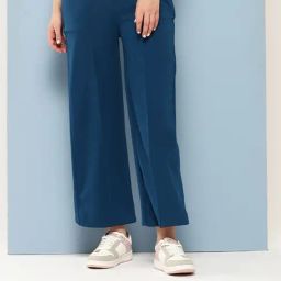 Aarika Girls Blue Solid Pants-image-72