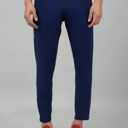 Cantabil Blue Regular Fit Sports Trackpants-image-38
