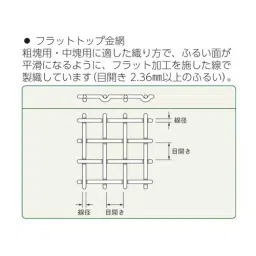 AS ONE Round Sieve Φ200×45 mm Silver, 5-5392-53-image-40