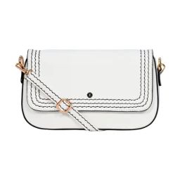 Esbeda White Medium Shoulder Bag-image-20