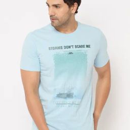 Duke Blue Slim fit Printed T-Shirt-image-15