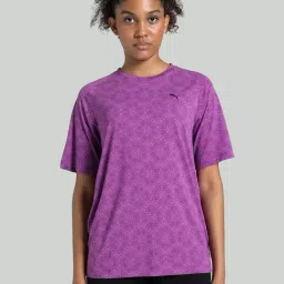 Puma Purple Relaxed Fit Printed Top-picture-34