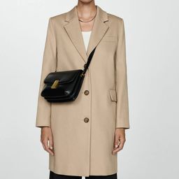 MANGO Single-Breasted Longline Overcoat-image-25