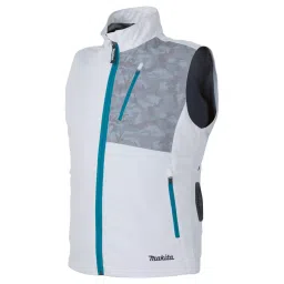 Makita Cordless Fan Vest 100% Polyester White Size XL, DFV210ZXL-image-94
