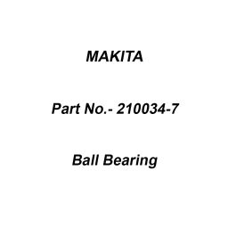 Makita Ball Bearing For 9553NB, Part No 210034-7-20