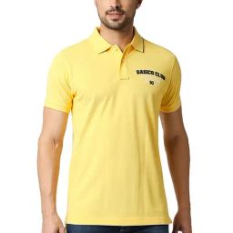 Basics Snapdragon Cotton Muscle Fit Polo T-Shirt-image-92