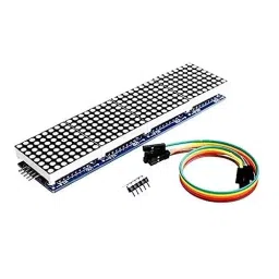 TECHDELIVERS MAX7219 4 in1 Display with 5 Pin Line Dot Matrix Module-36