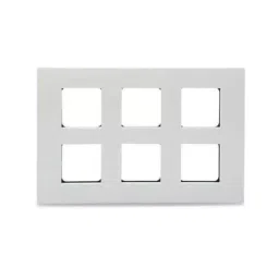 Schneider Opale 12 Module White Grid and Cover Plate, X0712 (Pack of 5)-24