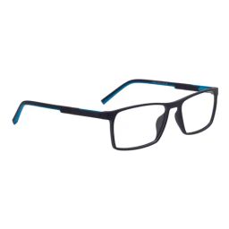 Ted Smith Black Rectangular Unisex Eye Frames image 3