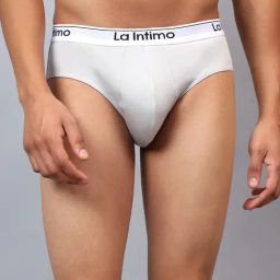 La Intimo Grey Comfort Fit Briefs-picture-39