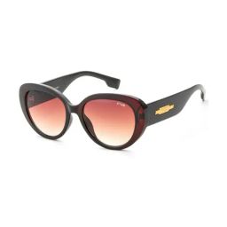 Irus Brown Oval Sunglasses For Women-36