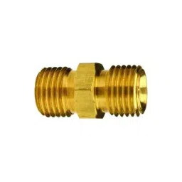 Merababa Brass 6.35 mm (1/4") x 6.35 mm (1/4") BSP Union Nipple for Compression/Brass Tube Fitting (Pack of 5)-image-20
