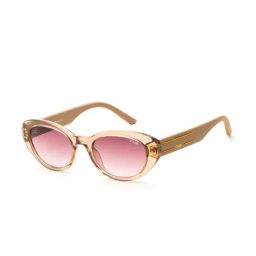 Irus Brown Oval Sunglasses For Women-picture-11