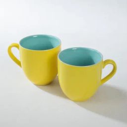 Solid Hand Painted Ceramic Baga Tea Cup - Set Of 4-12
