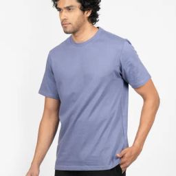 Domyos by Decathlon Blue Slim Fit Sports T-Shirt-image-9