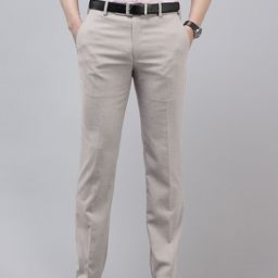 Park Avenue Men Slim Fit Formal Trousers-image-97