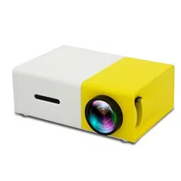 PremiumAV 400LM Portable Mini LED Projector with Remote Supports HDMI, USB, AV, SD Card for Laptop, TV Stick, PS4, Mobile Yellow-5