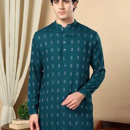 TATTVA Men Thread Work Kurta-image-51